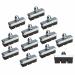Wideskall High Grade 40mm Cycling Bicycle Bike Bolt On Brake Pads Pack of 10 pairs