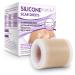 Silicone Scar Sheets Silicone Scar Tape Roll(1.6 x 60 Roll-6 Month Supply) Professional Scar Removal Strips Reusable Medical Grade Removal Treatment for C-Section Burn Keloid Acne et