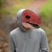 Fivetoo Raptor Face Cover - Movable Pine Latex Dinosaur Mask | Comfortable & Breathable Dino Head Cover for Halloween - Buy Online on GoSupps.com