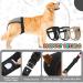 3 Pack Dog Trousers & Diapers for Bitches - Adjustable Washable Protective During Heat & Bleeding - Buy Online on GoSupps.com
