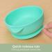 Upwardbaby Silicone Spoon & Bowl Set - 4 Piece BPA Free Suction Plates for Babies & Toddlers - Perfect for Baby Led Weaning & Self Feeding - Buy Online on GoSupps.com