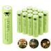 1.2V Ni-MH AAA Rechareable Batteries 650mAh AAA Solar Batteries for Outdoor Solar Lights Garden Lights String Lights (12 Pack AAA)