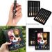 DE'LANCI Liquid Glitter Eyeshadow Set - High Pigmented Quick-Drying Metallic Shades - Long Lasting Eye Makeup in Gold, Silver, Pink, Red, Brown & Nude - Perfect Christmas Gift - 6 Colors - Buy Online on GoSupps.com