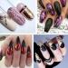 12 Grids Nail Foils Holographic Glitter Sequins - Gold/Silver Mirror Effect Confetti for DIY Manicure - Women/Girls Nail Art Flakes - Buy Online on GoSupps.com