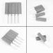 Knadgbft 5Pcs Pumice Cleaning Stone with Handle Toilet Bowl Cleaning Brush Cleaner Hard Water Ring Remover - Buy Online on GoSupps.com