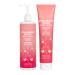Pacifica Beauty, Strawberry Peach Body Wash + Moisturizing Body Lotion, Antioxidants + Hyaluronic Acid, For Soft, Smooth, and Hydrated Skin, Inspiring Aromatherapy, 100% Vegan & Cruelty Free Body Wash + Body Lotion
