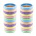 50 Pcs Hair Bands for Women Girls Large Cotton Hair Bobbles Strong Elastic Hair Ties No Metal Ponytail Holder for Thick and Curly Hair(Candy Colors)