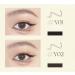 Double Tip Lower Eyelash Pencil Waterproof Super Slim Double-tip Eyelash Pencil Waterproof Liquid Eyeliner (2pcs Black) - Buy Online on GoSupps.com