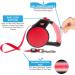 Retractable Gel Pet Leash Handle - Red Medium | Dog Leash - Buy Online on GoSupps.com