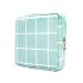 Period Bag for Teen Girls, Sanitary Napkin Storage Bag, Portable Menstrual Pad Tampon Zipper Bags Pouch Feminine Menstruation First Period Bag for Teen Girls Ladies (Blue Plaid) M_Blue Plaid