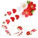 FRCOLOR Japanese Decorative Headwear Flower Hair Clips Hair Clips for Girls Hanfu Hair Pin Wedding Hair Clips Japanese Hair Clips Chinese Hair Clips Metal Kimono Bride The Flowers Red - Buy Online on GoSupps.com