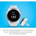 Garmin Approach S42 GPS Golf Smartwatch | Lightweight 1.2 Touchscreen | 42k+ Preloaded Courses | Silver Ceramic Bezel | White Silicone Band - Buy Online on GoSupps.com
