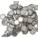 100 Pieces Flattened Bottle caps Double sided Wholesale Bottle Caps Caps With Split Ring Silver Bottle Caps Crafts Pendants Necklaces Jewelry
