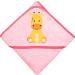 Laynenburg Premium Hooded Baby Towel - 100% Cotton Oeko-Tex 80x80cm Pink Giraffe - Ideal Bath Towel for Newborns & Kids - Buy Online on GoSupps.com