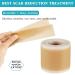 Medical Grade Silicone Scar Sheets - Reusable Scar Tape for C-Section, Surgery, Burn, Keloid - 1.6x120 - Buy Online on GoSupps.com