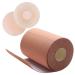 FLANCCI Boobytape for Breast Lift Plus Size, Invisible Adhesive Bra for Women, Boob Tape for Large Breasts with Nipple Covers 4" Beige