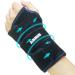 Wrist Ice Pack Wrap - Hand Support Brace with Reusable Gel Pack/Hot Cold Therapy for Pain Relief of Carpal Tunnel Rheumatoid Arthritis Tendonitis Sports Injuries Swelling Bruises & Sprains 1 Wrist Wrap + 2 Gel Packs