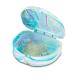 Marble Retainer Cases with Labels (3 Pack) - Cotton Candy Color - Buy Online on GoSupps.com