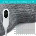 Electric Heating Pad for Pain Relief - 10 Heat Settings, Auto Shut Off - XL 12x24 for Back, Shoulders, Neck, Knee, Leg, Period Cramps, Arthritis - Moist/Dry Heat Option - Buy Online on GoSupps.com