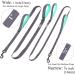 Vivaglory Traffic Handle Dog Leash - Two Padded Handles Reflective & Strong Metal Hook - 1.8m Training Line for Dogs - Gray - Buy Online on GoSupps.com