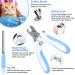 Hzran 6 Pieces Rabbit Grooming Kit - Pet Hair Remover, Brush, Nail Clippers, Trimmers, Comb Set for Rabbit, Hamster, Guinea Pig - Bath and Shampoo Brush Included - Buy Online on GoSupps.com