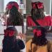 Shop Stylish Large Hair Clips with Bow - Red Green & Pink | Perfect for Girls & Women - International Shipping Available - Buy Online on GoSupps.com