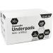 Med Pride Disposable Underpads 23x36 (150-Count) | Incontinence Chux Bed Covers | Super Absorbent Protection for Kids, Adults, Elderly | Liquid, Urine, Accidents - Buy Online on GoSupps.com