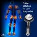 Black Ice Roller Ball with Handle | Cold Massage Roller for Muscle Pain Relief - Buy Online on GoSupps.com