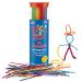 WikkiStix Sensory Fidget Toy  Arts and Crafts for Kids  Non-Toxic  Waxed Yarn  6 inch  Reusable Molding and Sculpting Sticks  American  Assorted Colors  24 Count (Pack of 1)  Multi