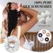 Utukky 100% Pure Mulberry Silk Hair Scrunchies - Soft, Natural, No Damage Hair Ties for Women and Girls - Ponytail Holder - (1-3 Packs) - Buy Online on GoSupps.com