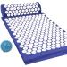Komodo Acupressure Mat with Pillow & Ball Acupuncture Pin Massage Set (Blue) - Buy Online on GoSupps.com