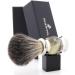 Jag Shaving Jags Lee Razor Brush - Elegant Synthetic Shaving Brush with Wooden Handle | Perfect for Your Razor | Green Horn Imitation Design - International Shipping - Buy Online on GoSupps.com