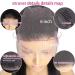 Maxine 13x6 HD Invisible Lace Front Human Hair Wig 24 Inch - Pre-Plucked Silky Straight 180% Density - Buy Online on GoSupps.com
