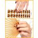 Kalolary Gel Nail Polish Strips Nail Gel Art Sticker Waterproof Full Nail Wraps Decal Sets with Scissors Nail File and Stick for Women Girls Nail Art Decor (UV/LED Lamp Required)-13 - Buy Online on GoSupps.com