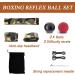 NDGDV Boxing Reflex Ball Set - 2 Difficulty Levels | Training Speed & Accuracy | MMA & Krav Mega Focus | Hand Eye Coordination | Pack of 2 Red Black - Buy Online on GoSupps.com