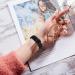 Adjustable Elastic Band for Amazfit Watches | Soft Stretch Nylon Loop Bracelet Strap Replacement in Black - Buy Online on GoSupps.com