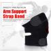Adjustable Arm Support Band for Elderly | Comfortable Black Breathable Fabric | Protects Elbow Joints - International Shipping - Buy Online on GoSupps.com