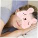 GARVALON USB Heating Eye Mask Night Eye Cover Decorative Eye Cover Eye Mask for Home Travel Eye Mask Night Eyeshade Electric Eye Cover Rechargeable Eye Mask Night Eye Mask Travel Eye Pad Pink 20.5x10x0.8cm - Buy Online on GoSupps.com