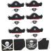Beavorty 24 Sets Pirate Hair Blindfold Halloween Pirate Hats Pirate Performance Props Pirate Accessories Pirate Party Costume Prop Prom Suits Pirate Costume Cosplay Accessories Cloth - Buy Online on GoSupps.com