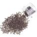 600PCS #5 Brown Silicone Lined Nano Rings for Hair Extension - Kullke Hair Extension Beads - Buy Online on GoSupps.com