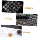 SOESFOUFU Box Nail Art Display Box Nail Polish Holder Nails Rhinestones Nail Rhinestone Nails Accessories Beads Storage Organizer Earring Organizer Jewels for Nails Manicure Decorate Pvc - Buy Online on GoSupps.com