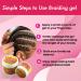 PINK LEMON Braiding Gel 15 oz - Maximum Hold & Shine No Flaking Ideal for Micro Inter Dread Faux Locs Twists & Edges - Buy Online on GoSupps.com
