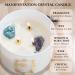 Buy Healing Crystal Candles | Chakra Candles | Organic 12oz Non-Toxic Soy Candles for Home & Gifts Spiritual Astrology & Self-Love - Buy Online on GoSupps.com