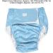 Buy Reusable Adult Diapers | Waterproof & Adjustable Incontinence Quilts Pants - Blue - Buy Online on GoSupps.com