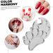 Mikinona Finger Palette Nail Art Palette Plates Mixing Bowl - Buy Online on GoSupps.com