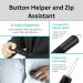 Arthritis Compression Gloves & Button Helper | Fingerless Carpal Tunnel Pain Relief for Men & Women | Wrist Brace for Rheumatoid & Tendinitis - 1 Pair - Buy Online on GoSupps.com