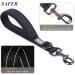 VIVAGLORY Short Dog Lead - 32cm Black | Short Traffic & Training Lead for Medium & Large Dogs - Buy Online on GoSupps.com