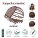 Testar 24 Inch Dark Brown Wig for Black Women | Long Straight Natural Art Hair Wig - Perfect for Everyday & Parties - Buy Online on GoSupps.com