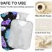 Hot Water Bottle with Cover 2L - BPA Free Butterflies Design for Pain Relief | Ideal for Bed Hands & Feet - Buy Online on GoSupps.com