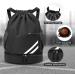 Gym Bag with Cord - Waterproof Large Capacity Sports Backpack for Men Women & Juniors | Football Bag with Ball Compartment & Adjustable Straps - Buy Online on GoSupps.com